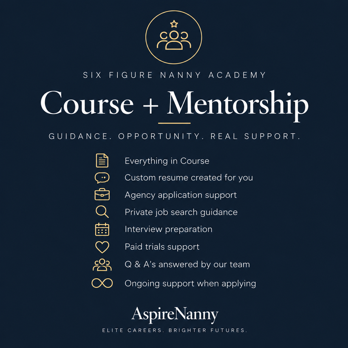 Course + Mentorship